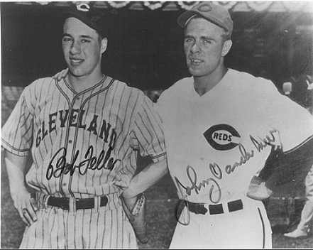 Bob Feller and Johnny Vander Meer